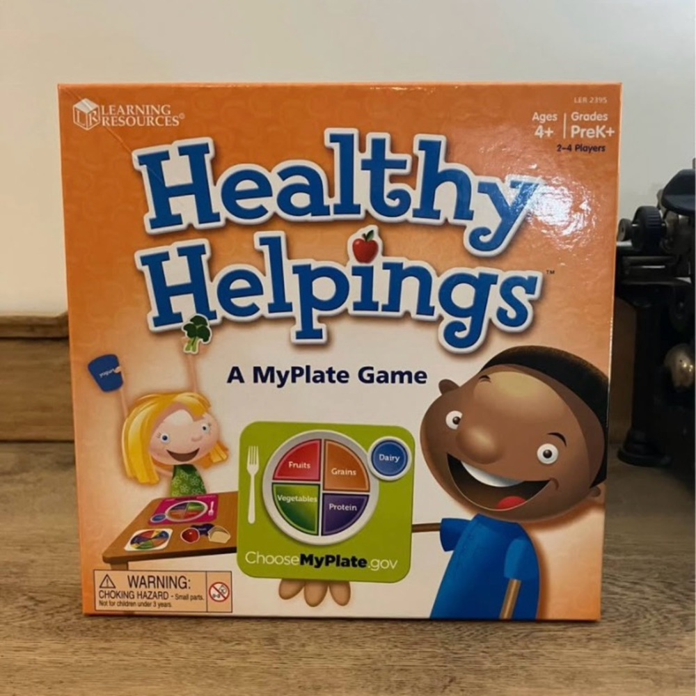 Learning Resources Healthy
Helpings A Myplate Game